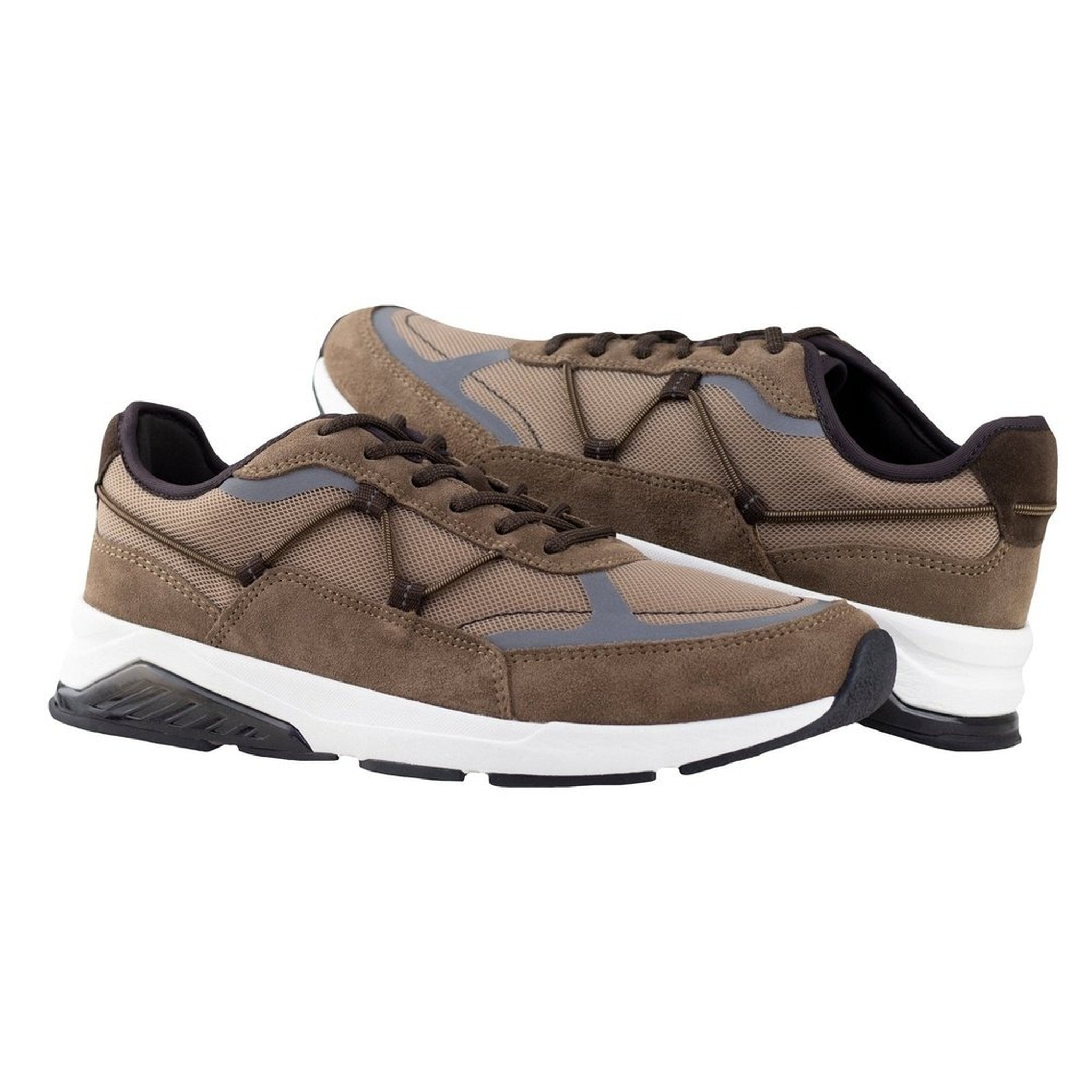 Tenis Sport Urbanos Flexi Para Hombre 407502 Capuchino