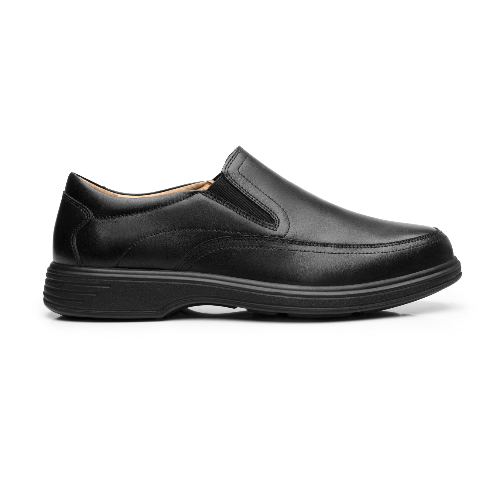 Zapato Mocasín Casual Para Hombre Flexi 59312 Negro
