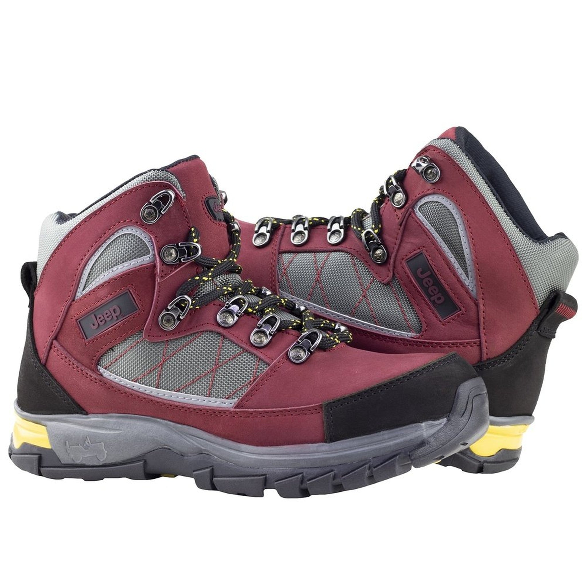 Bota Urbana Jeep Estilo Outdoor 4506 Nobuck Tinto Hombre