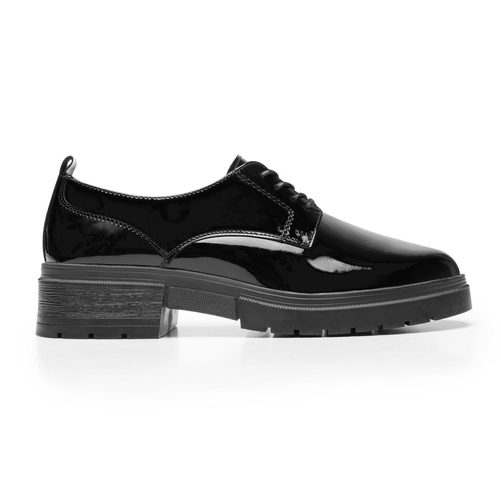Mocasin Confort Para Dama Flexi Antica 131901 Charol Negro