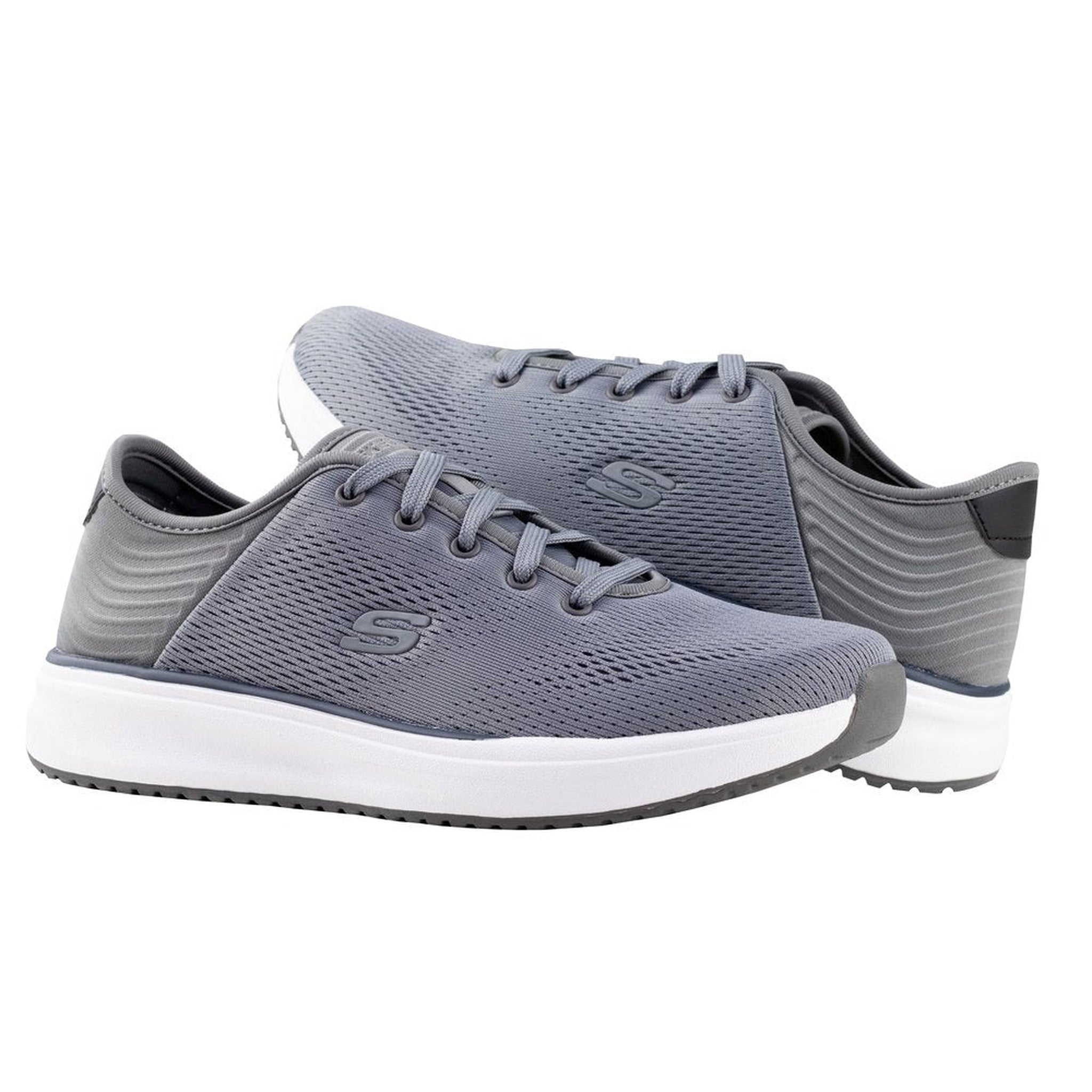 Tenis Skechers Crowder Freewell Caballero 210334x Gris