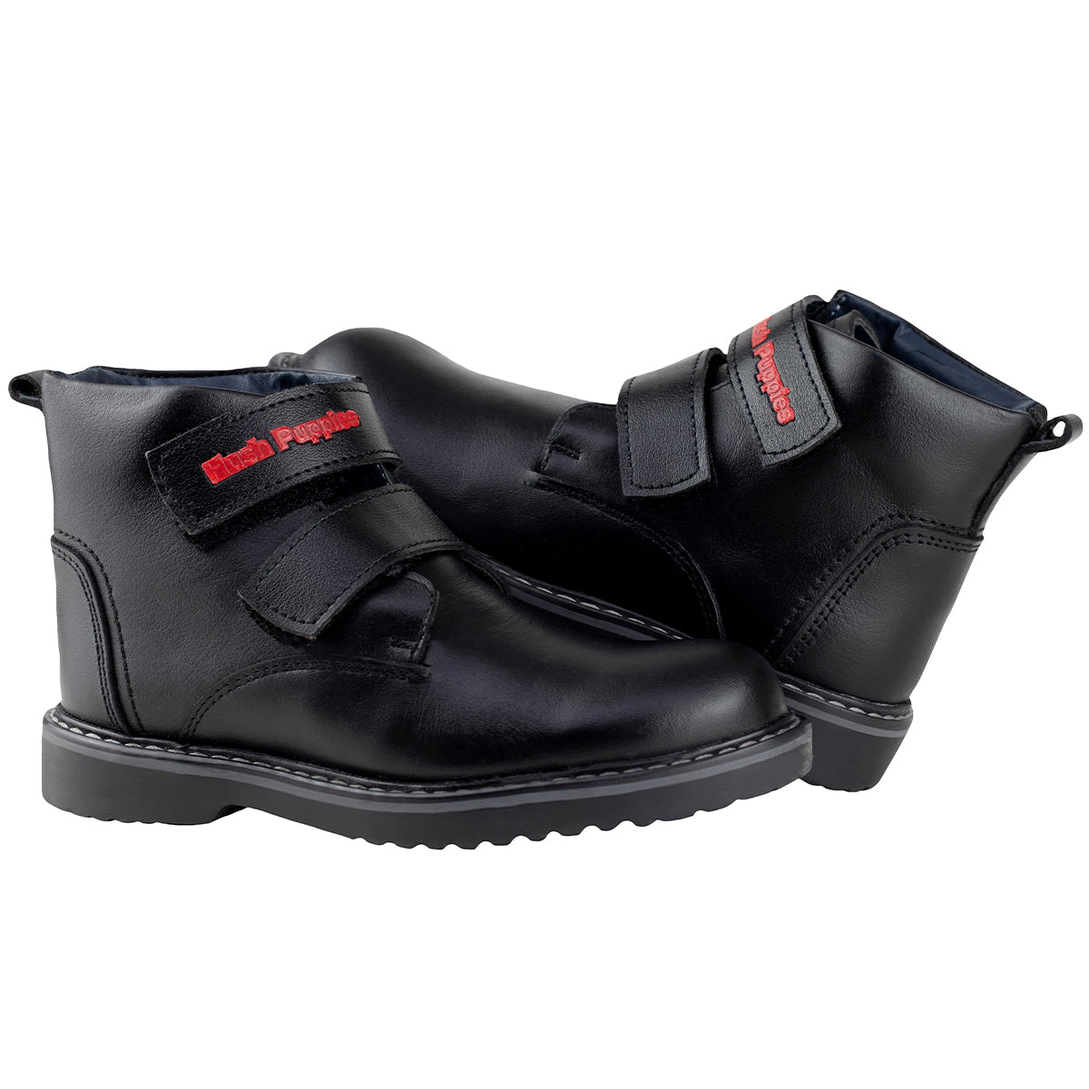 Botín Escolar Niño Hush Puppies 1262 Negro