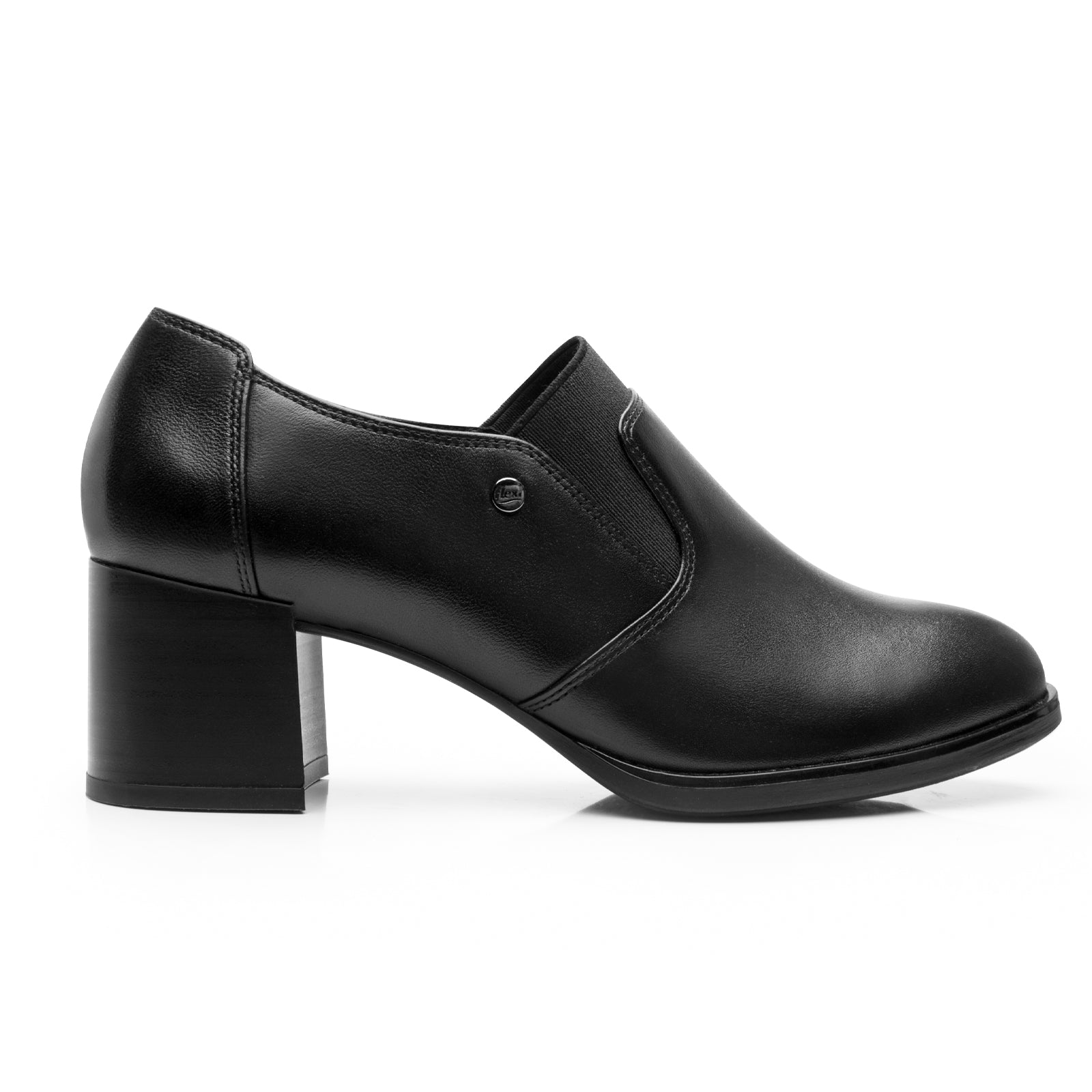 Zapato de Tacón Confort Casual Para Dama 137302 Negro