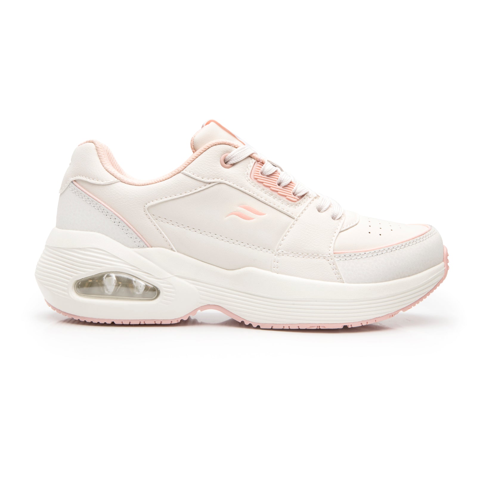 Tenis Con Capsula de Aire Confort Para Dama Flexi 131503 Beige