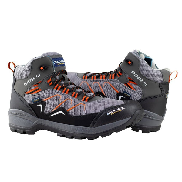 Botas Outdoor Fit Discovery Expedition Hombre 2322 Negro Gris