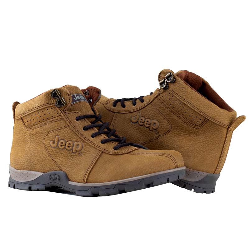 Botín Industrial Tipo I (Ocupacional) Caballero Jeep Arkansas 10427 Nobuck Bronce