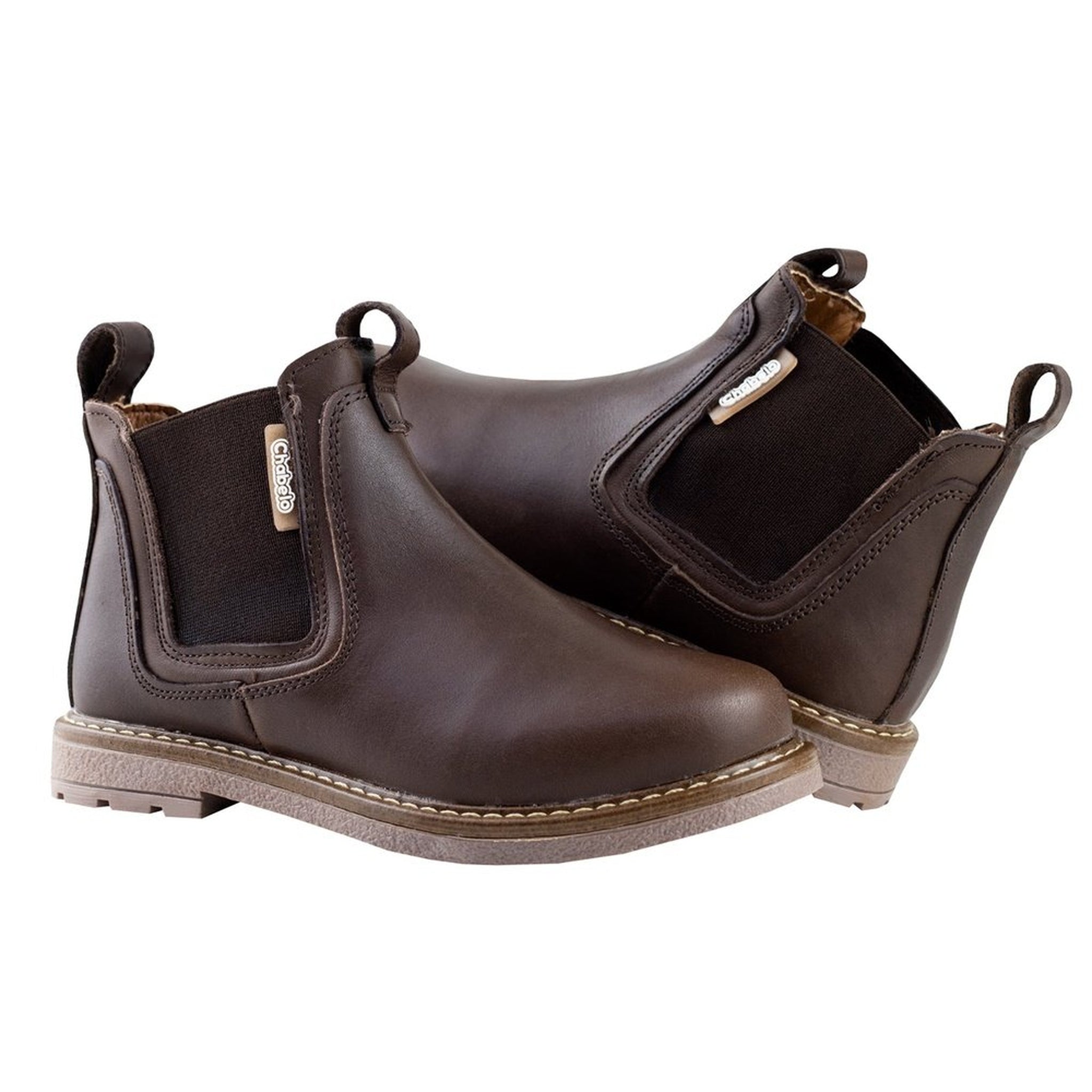 Botines Casuales Chabelo Moda Chelsea C117-D Chocolate 22-26