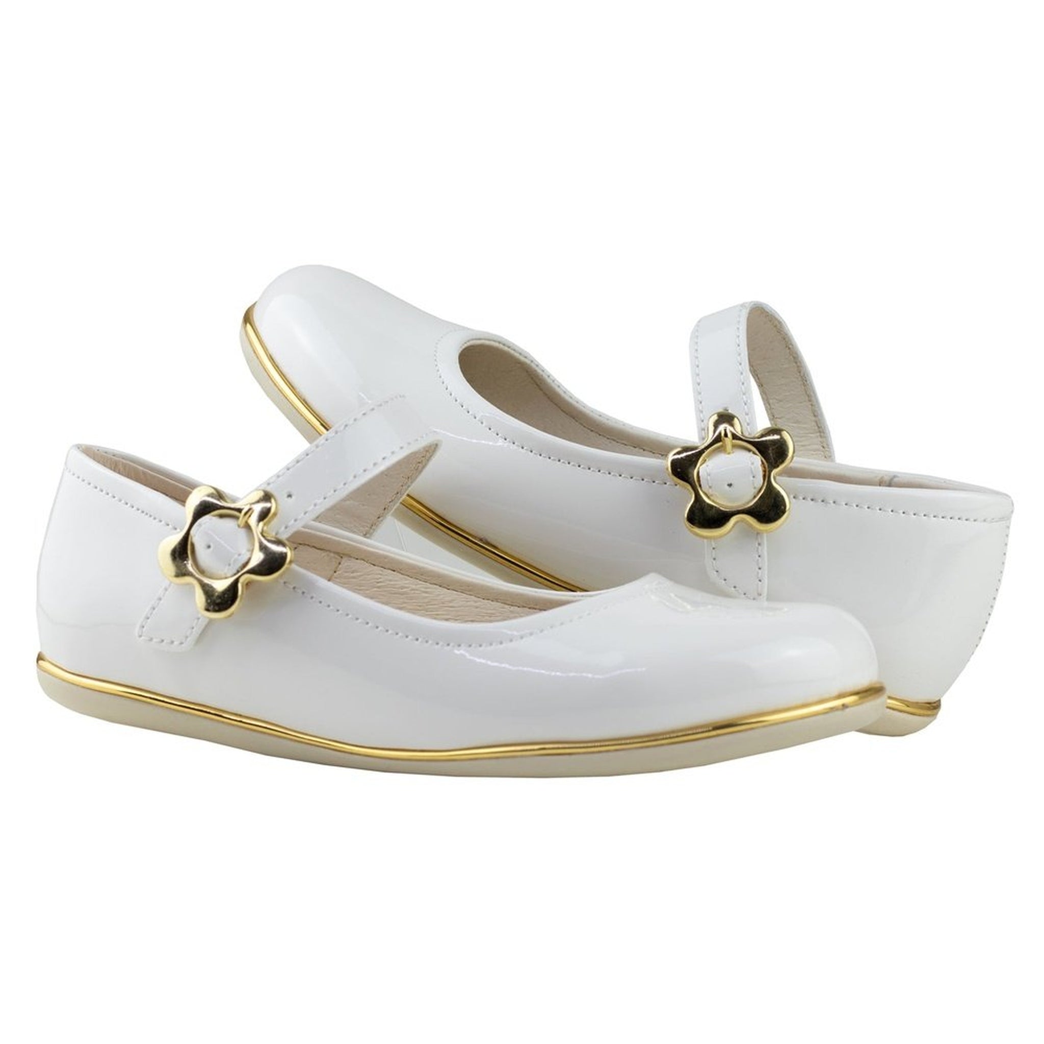 Zapatos De Piso Niña De Vestir Chabelo C364-A Latte 17.5-21.5