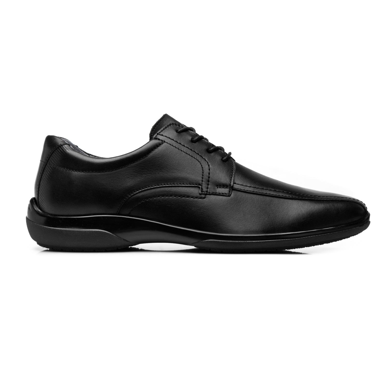 Zapato Derby Vestir Para Caballero Flexi 421601 Negro