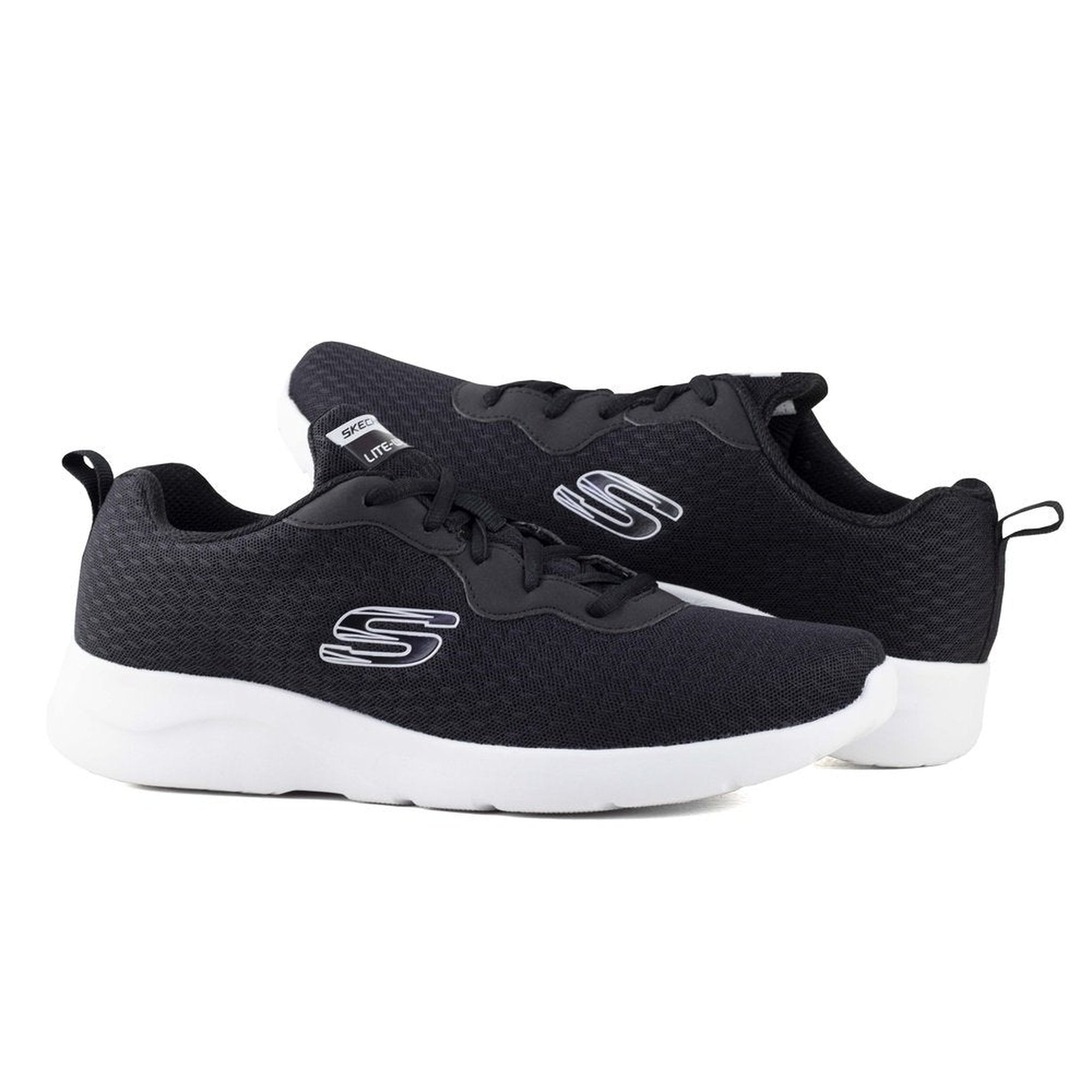 Tenis Skechers Dynamight 2.0 Caballero 894046 Negro Gris