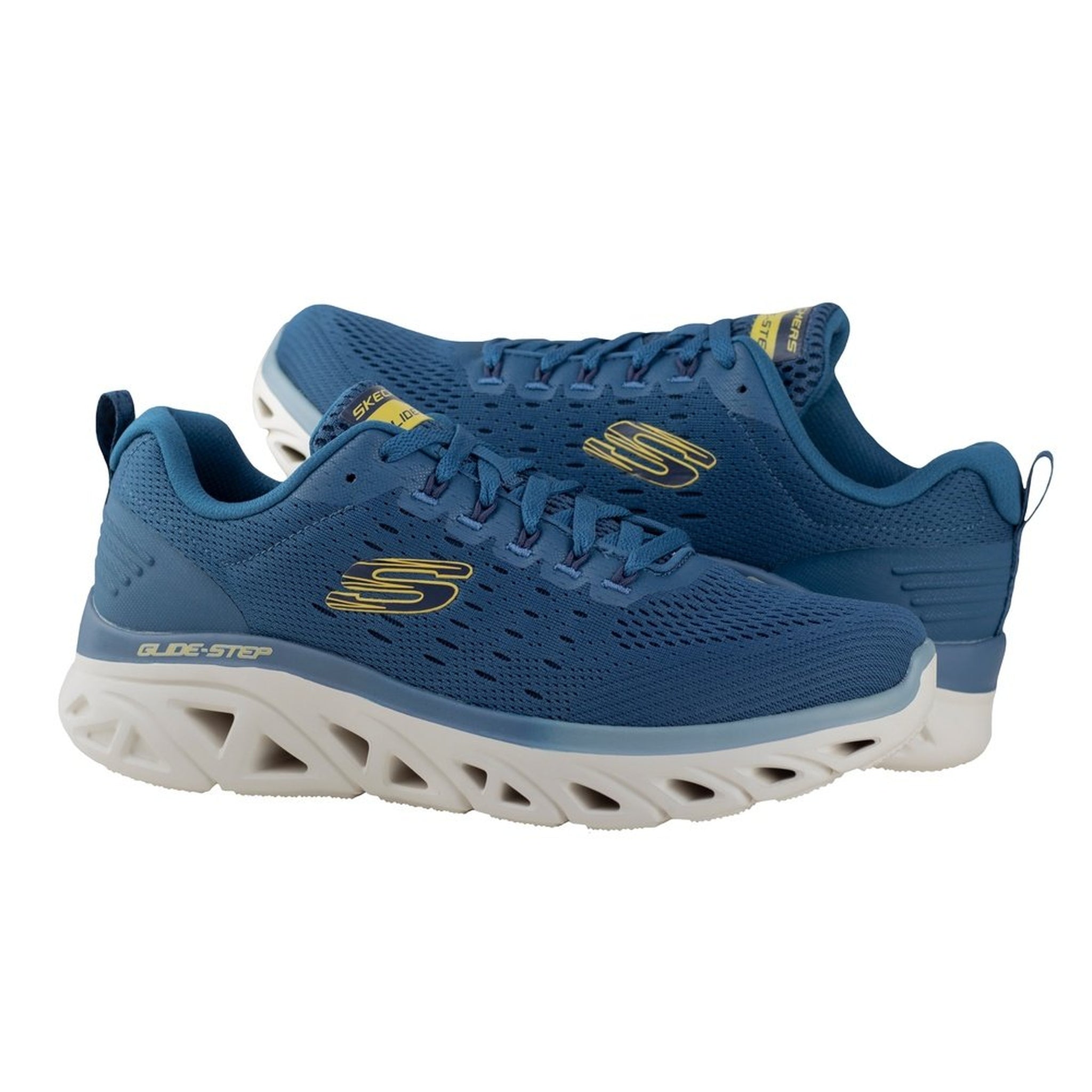 Tenis Skechers Glide-Step New Approach Caballero 232269 Azul