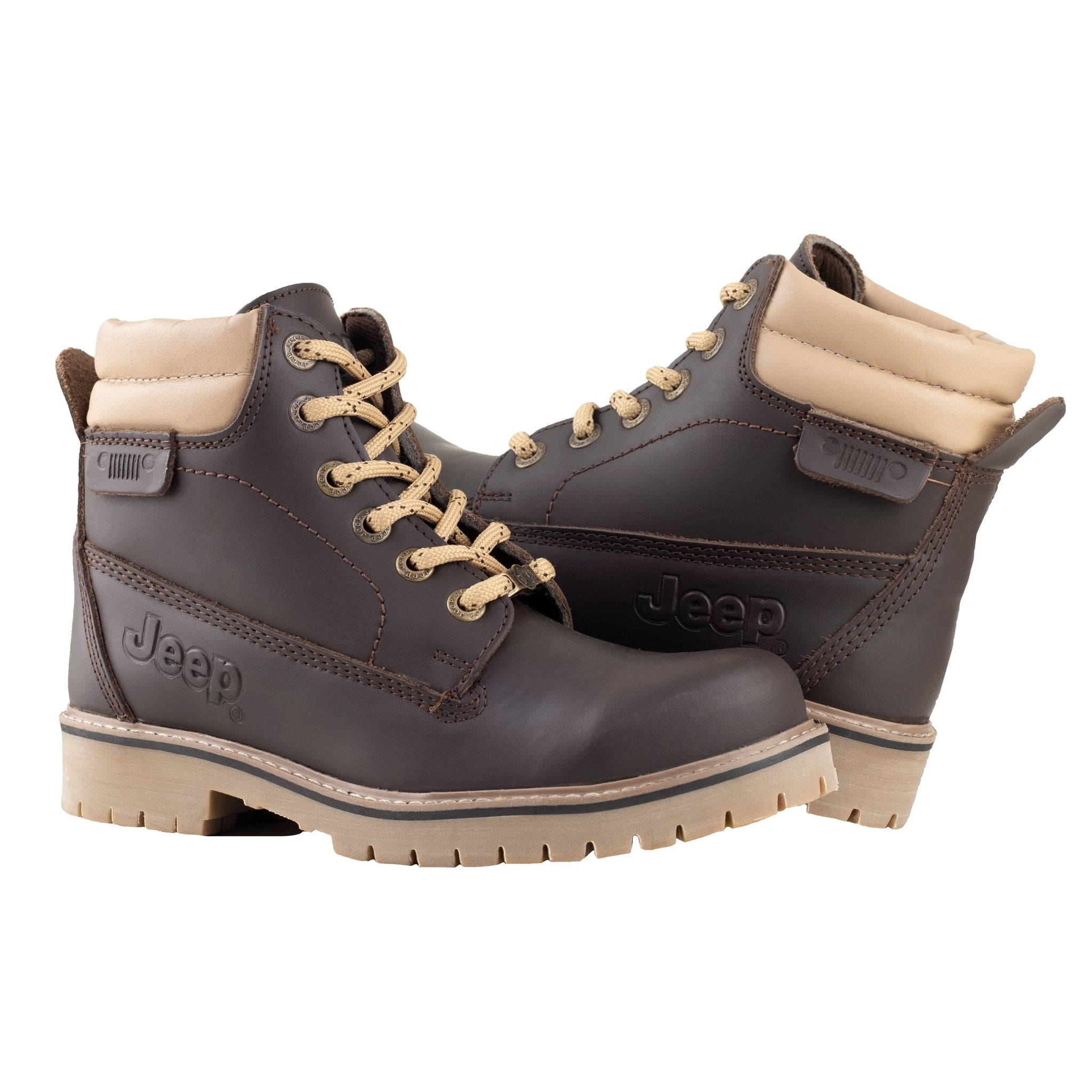 Bota Industrial Tipo II PP Dama Jeep Fleetvan 10750 Crazy Café