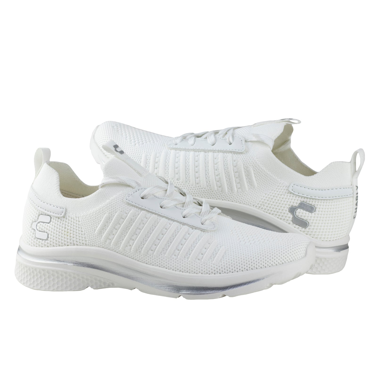 Tenis Running Para Dama Charly 1049841 Gris Blanco