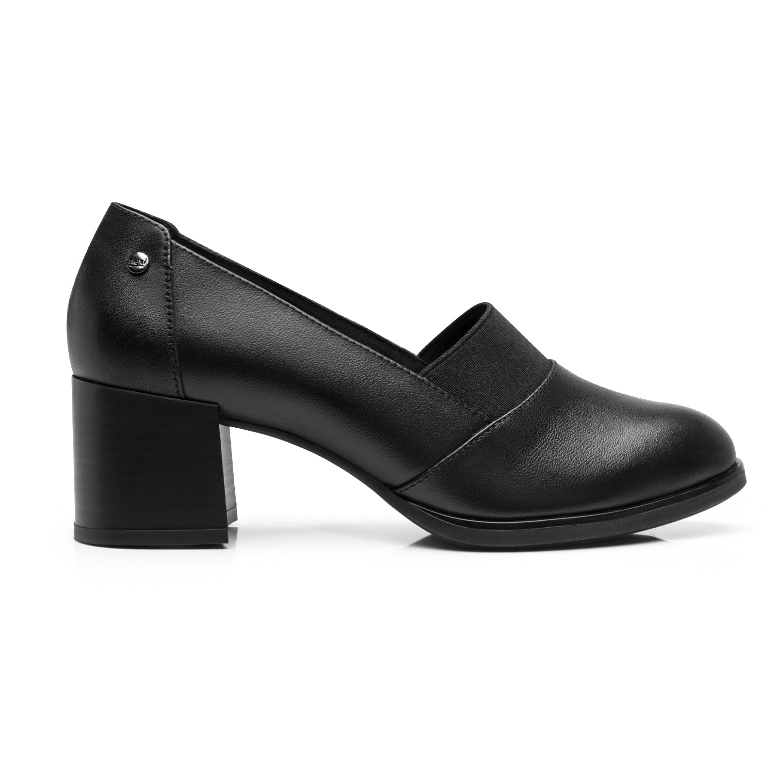 Zapato de Tacón Casual Confort Para Dama Flexi 137301 Negro
