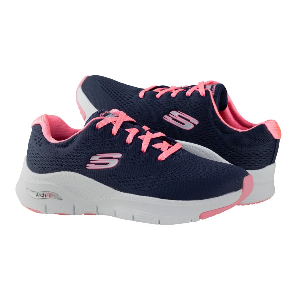 Tenis Skechers Arch-Fit Big Appeal Dama 149057 Marino Coral