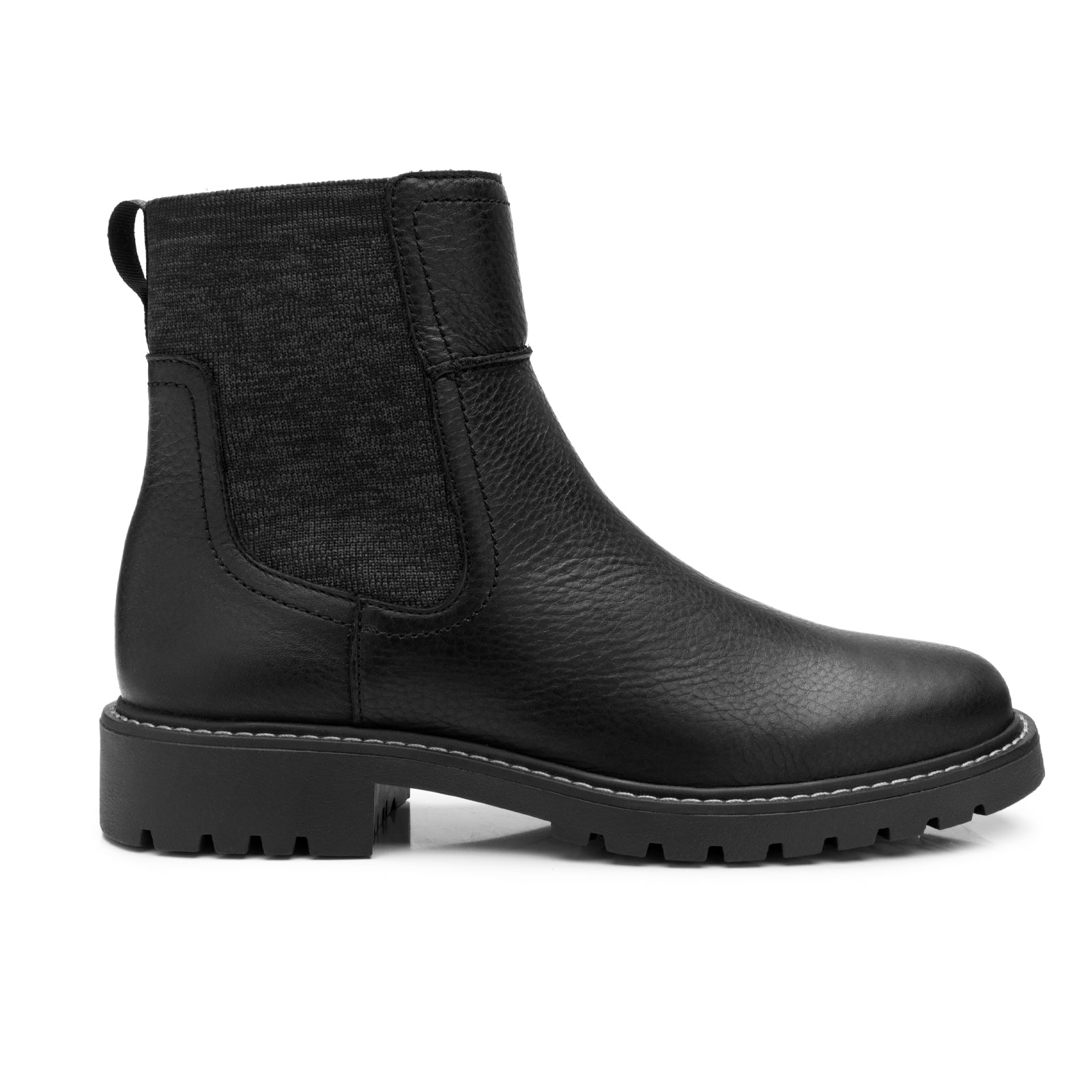 Botín Chelsea Cómodos Casual Para Dama 37825 Negro