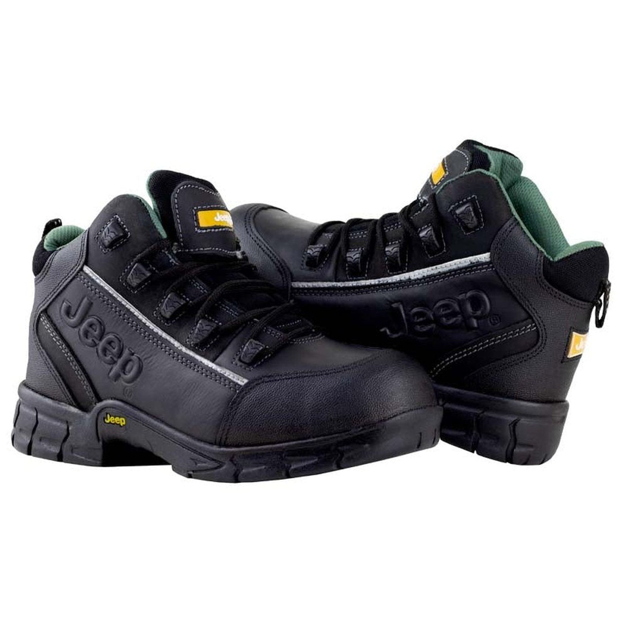 Bota Caballero Industrial Casquillo Jeep Crazy Negro 5101