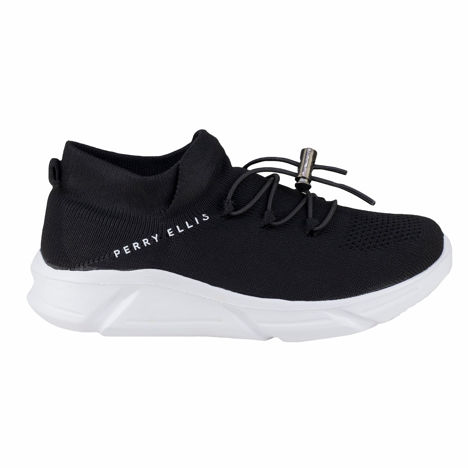 Tenis De Calcetín Para Niño Perry Ellis 6490 Negro