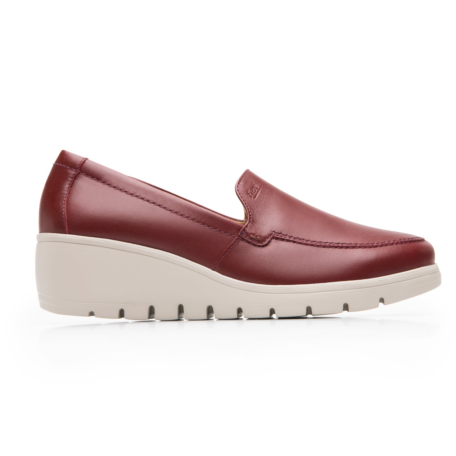 Loafer Con Plataforma Para Dama Flexi Cataleya 104806 Cherry