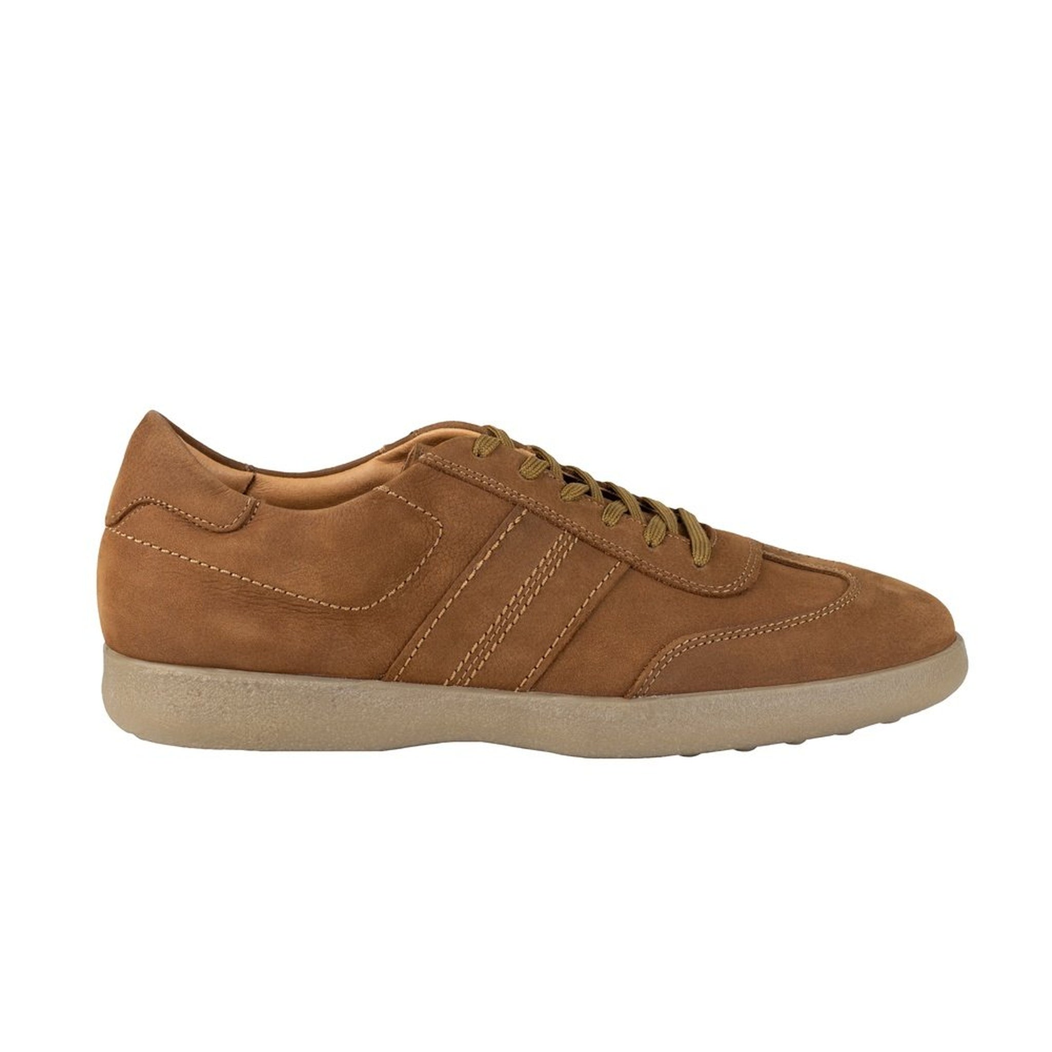 Zapatos Urbanos Hombre Piel Gamuza 3404 Camel Gino Cherruti