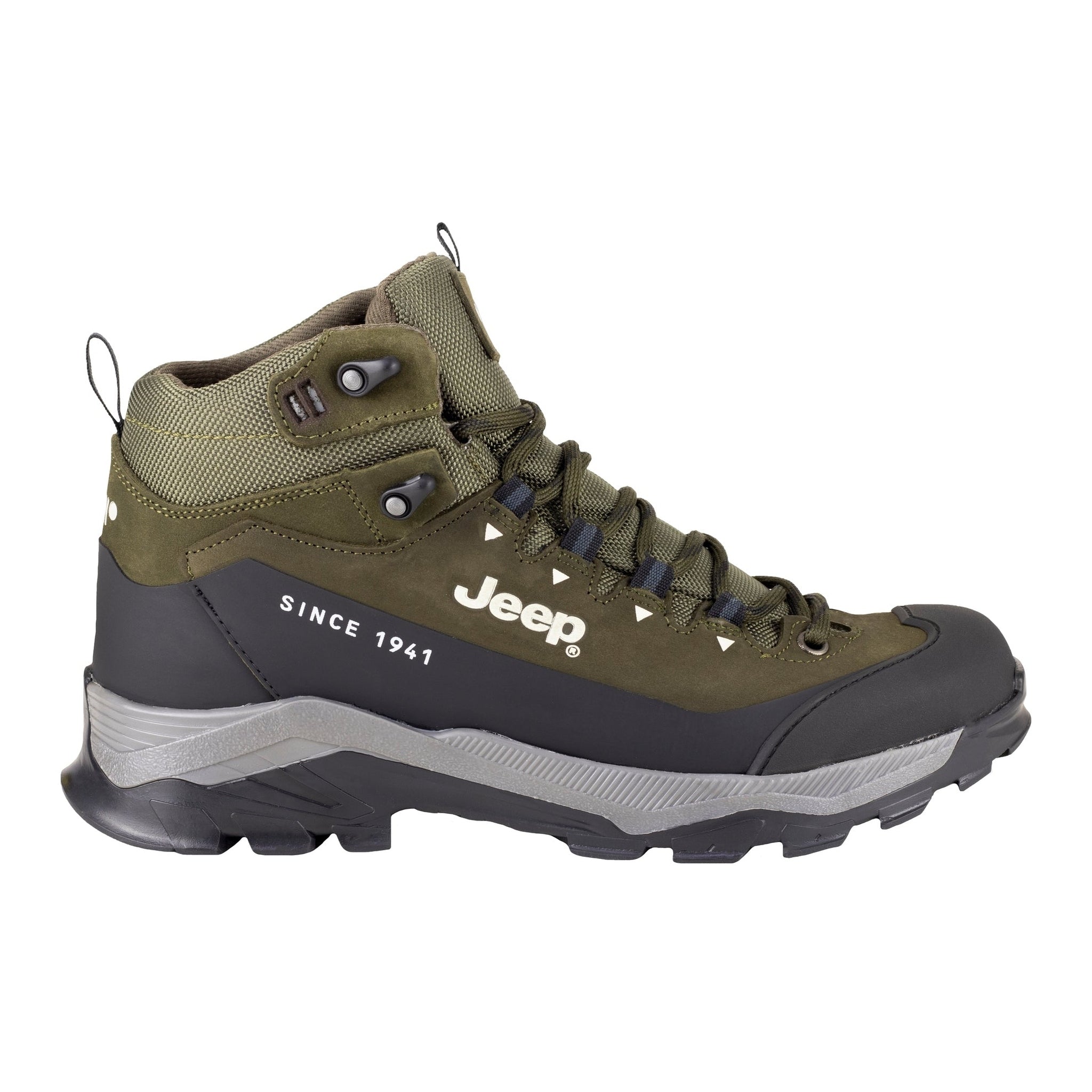 Bota Urbana Caballero Jeep 2000 Nobuck Verde