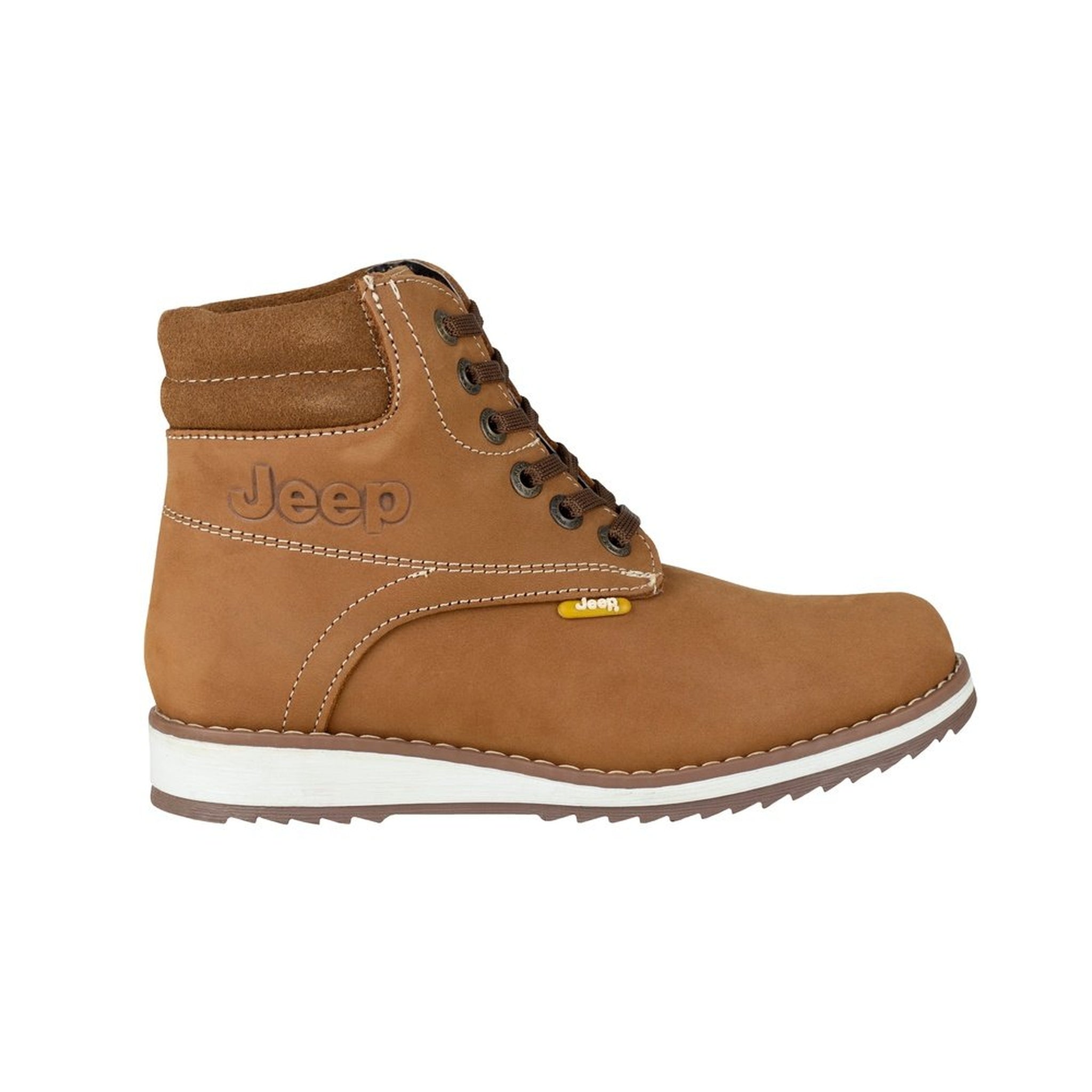 Jeep Dama Botas Comodas 9421 Nobuck Bronce 100% Originales!!