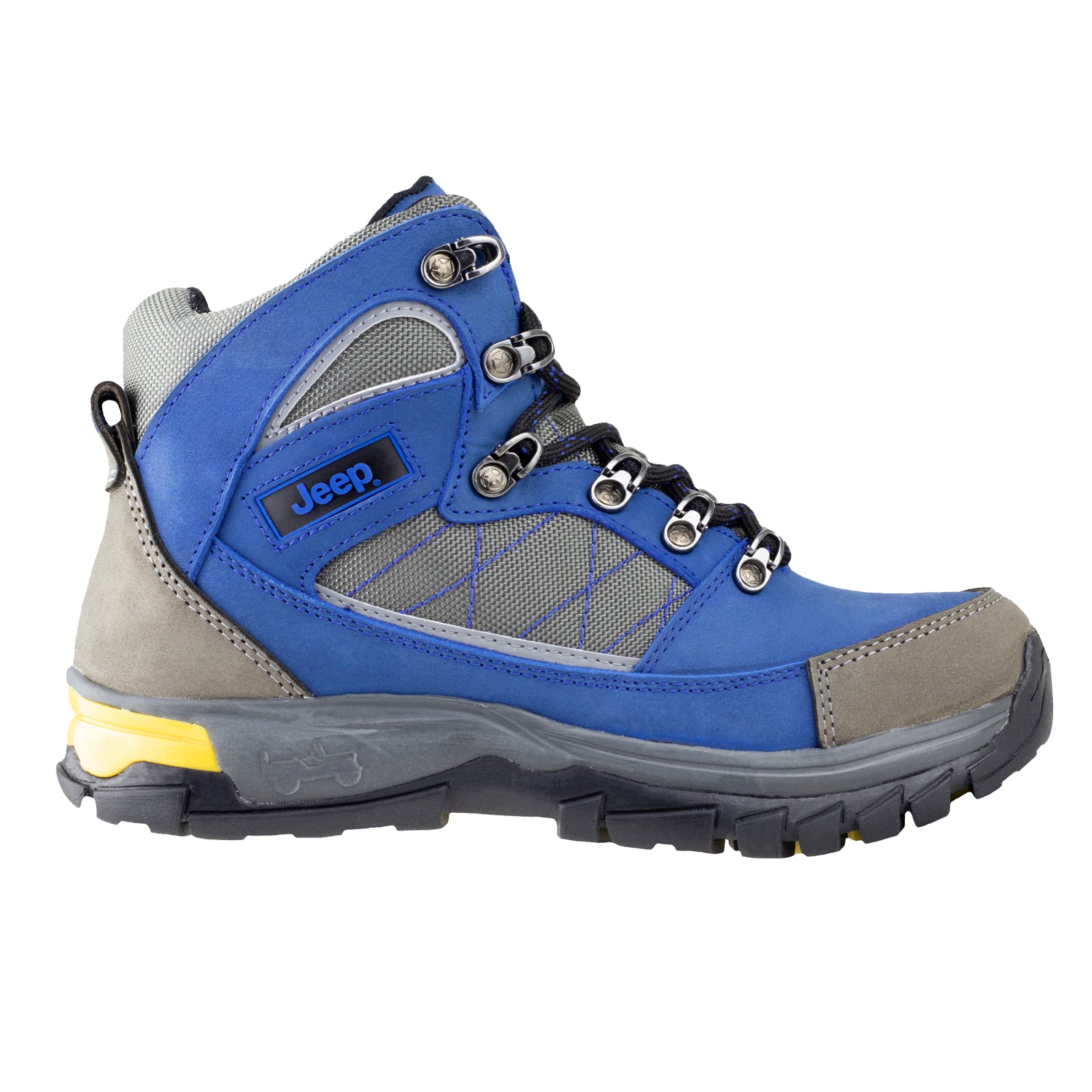 Bota Camping Caballero Jeep Cherokee 4506 Nobuck Azul