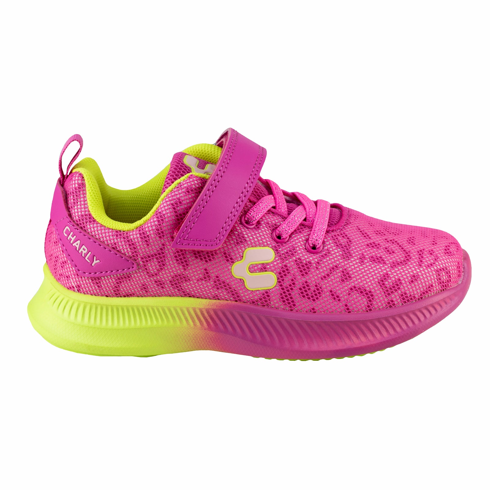 Tenis Running Para Niña Charly Kids Kids 1098398 Fiusha Limon