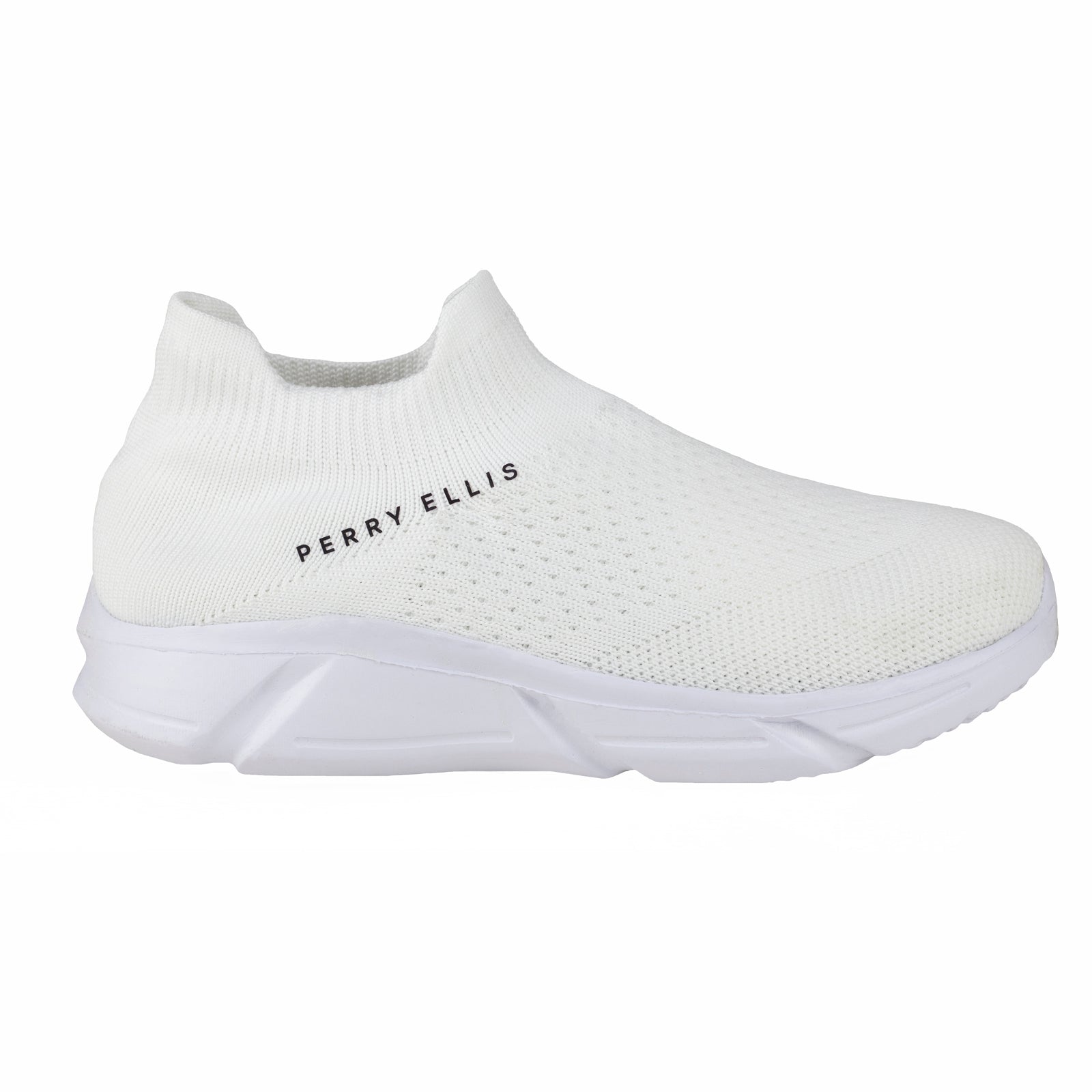 Tenis De Calcetín Para Niño Perry Ellis 6487 Blanco