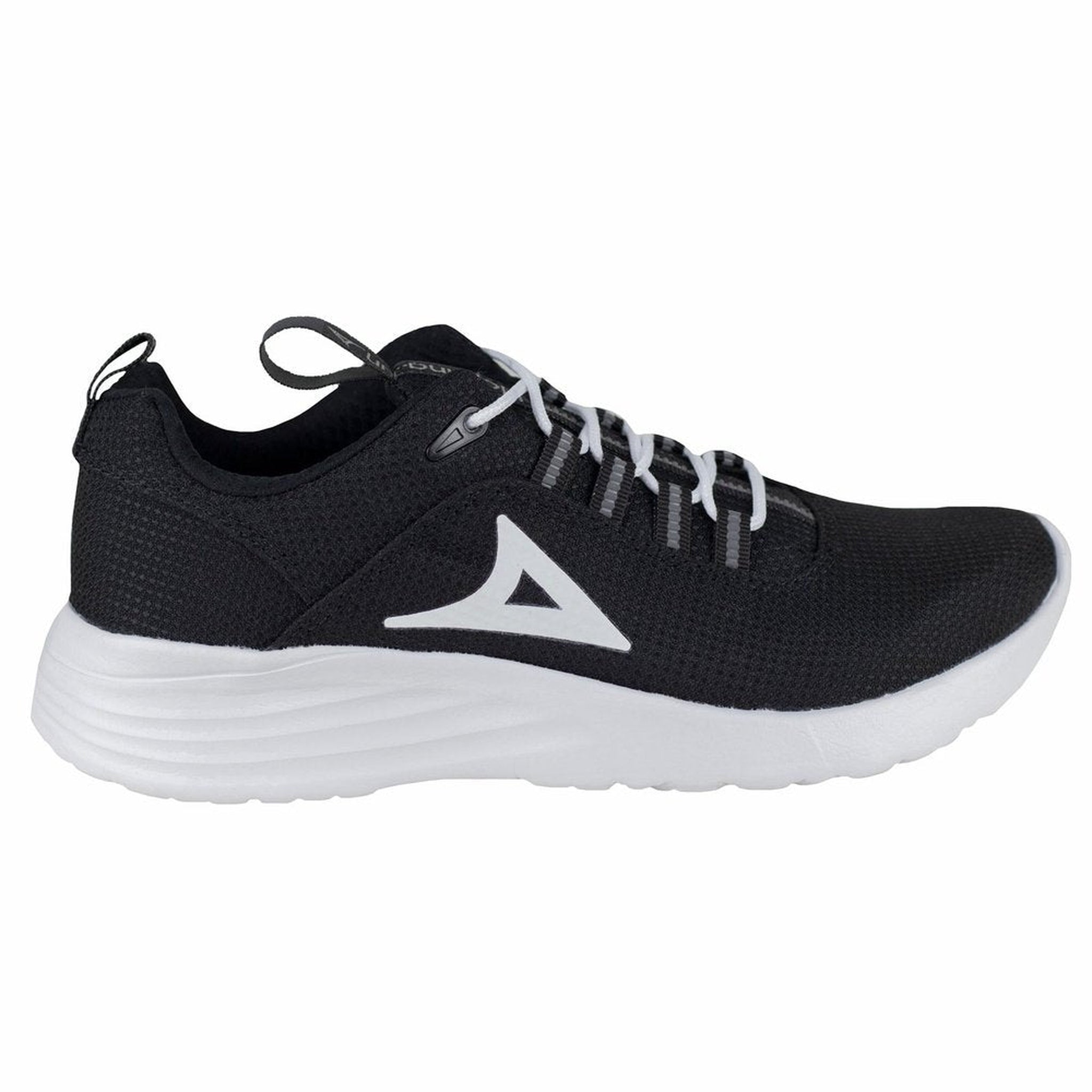 Tenis Pirma Running Para Mujer 0248 Negro Blanco Para Trotar