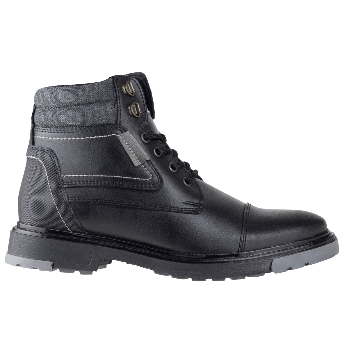 Botín Casual Caballero Capa de Ozono 654301 Negro