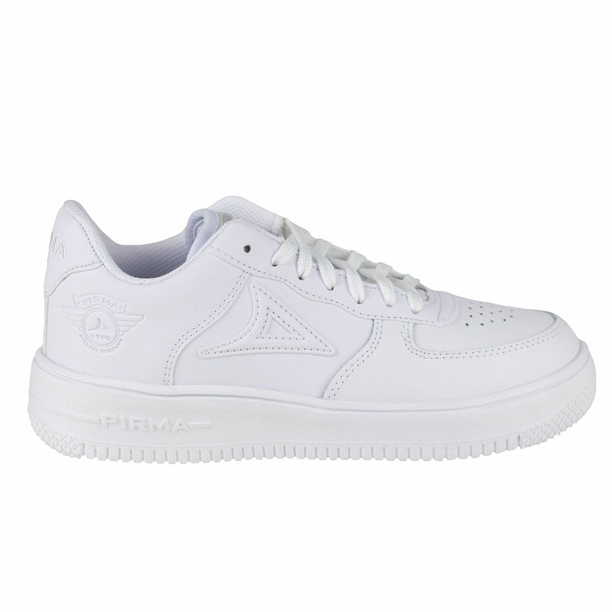 Tenis Urbano Plataforma Blanco Pirma Hombre Mujer 5002 Sinte