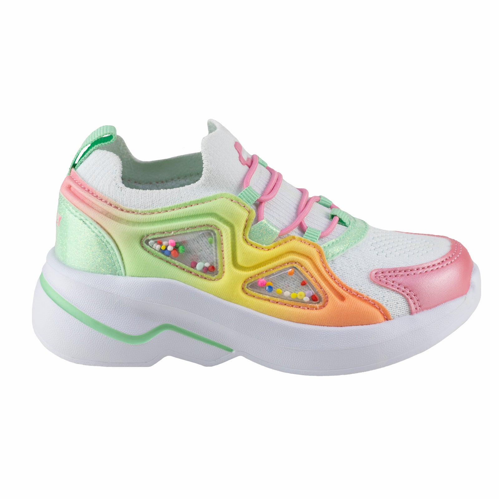 Tenis Casual Para Niña Charly 1098715 Multicolor