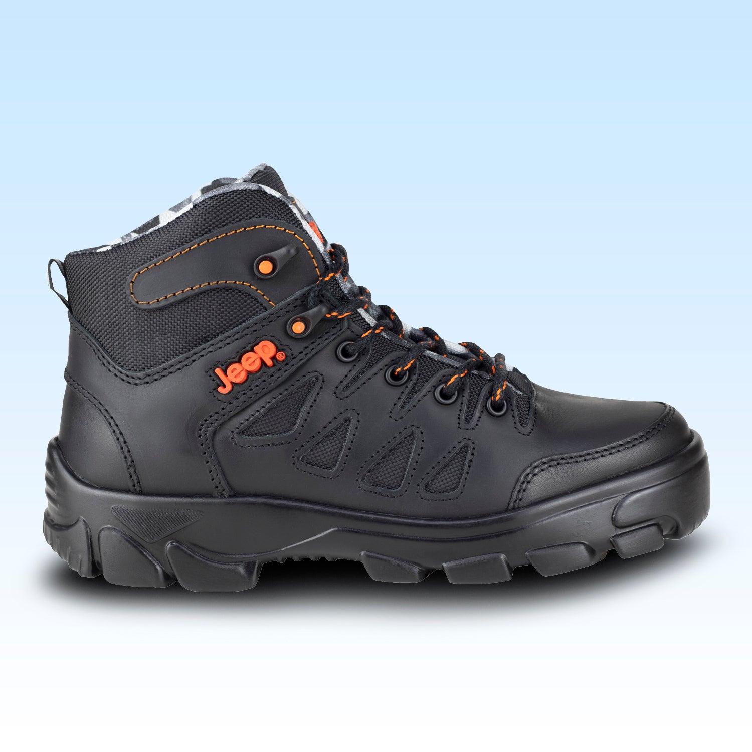 Bota Industrial Dieléctrica Tipo II + III (PP+D) Caballero Jeep 800 Negro