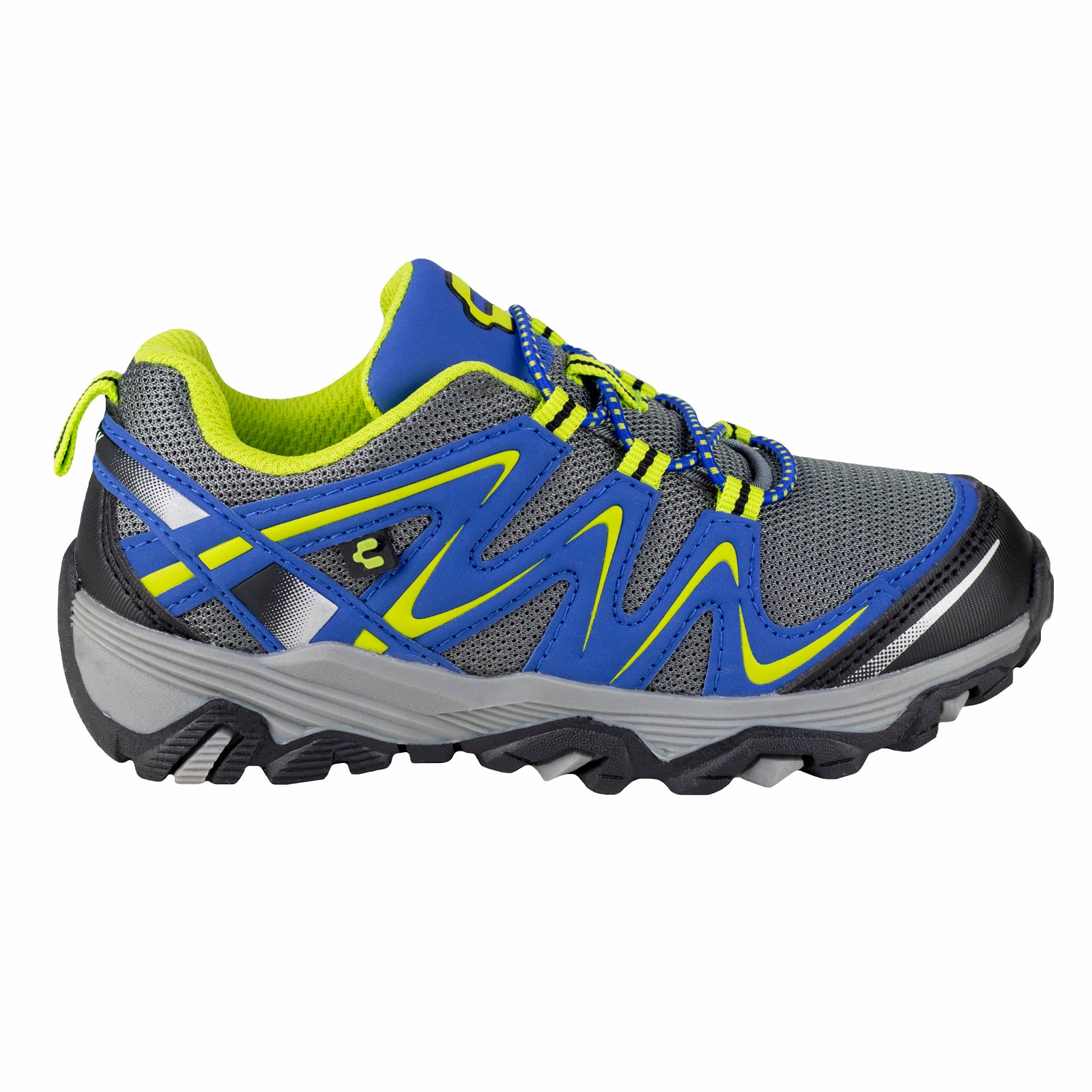 Tenis Running Para Niño Charly Kids 1070019 Gris Azul