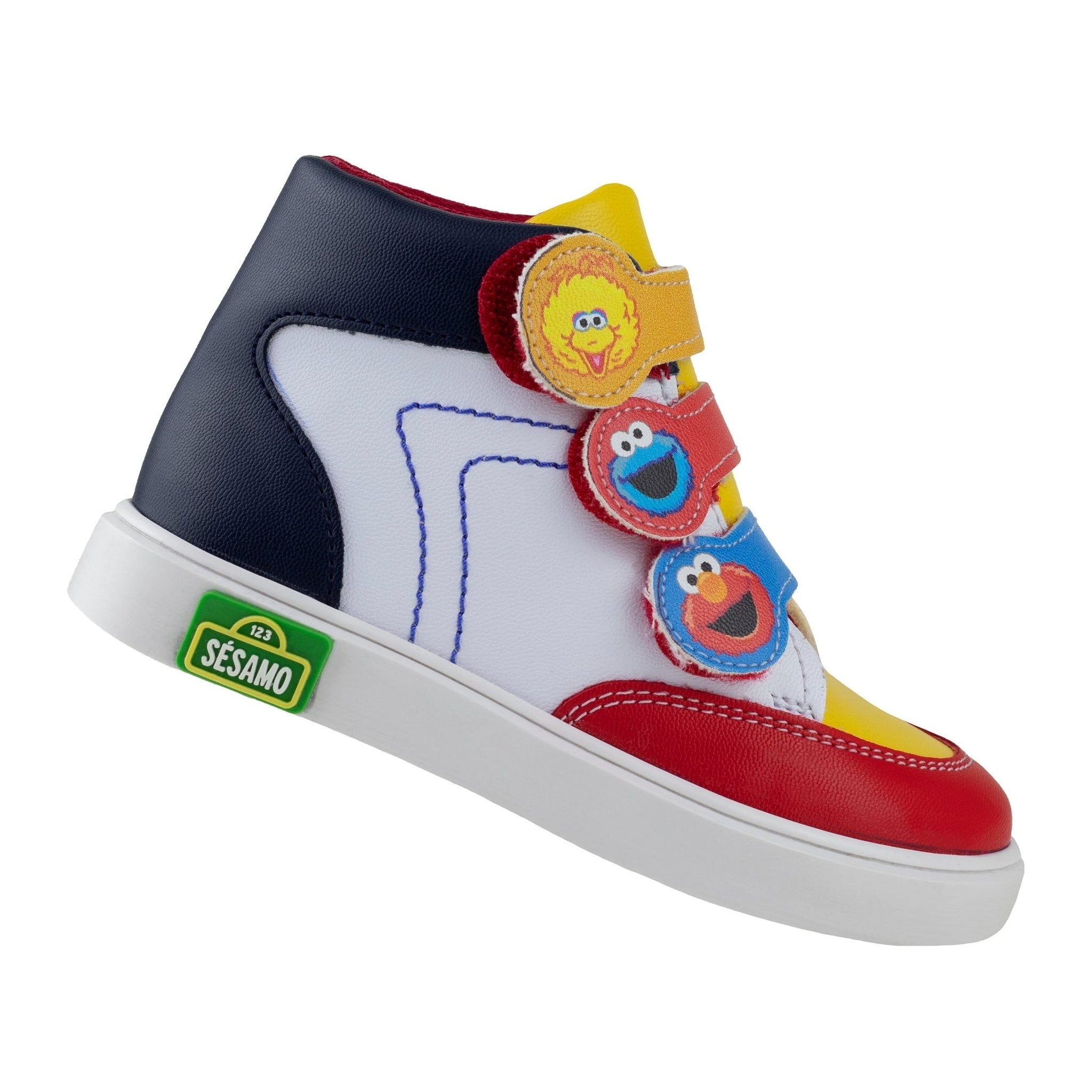 Tenis Bota Niño Plaza Sésamo 7203-2A Rojo 13-17.5