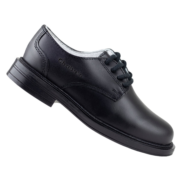 Zapato Escolar Chabelo Niño C299-B Piel Negro 21.5-26