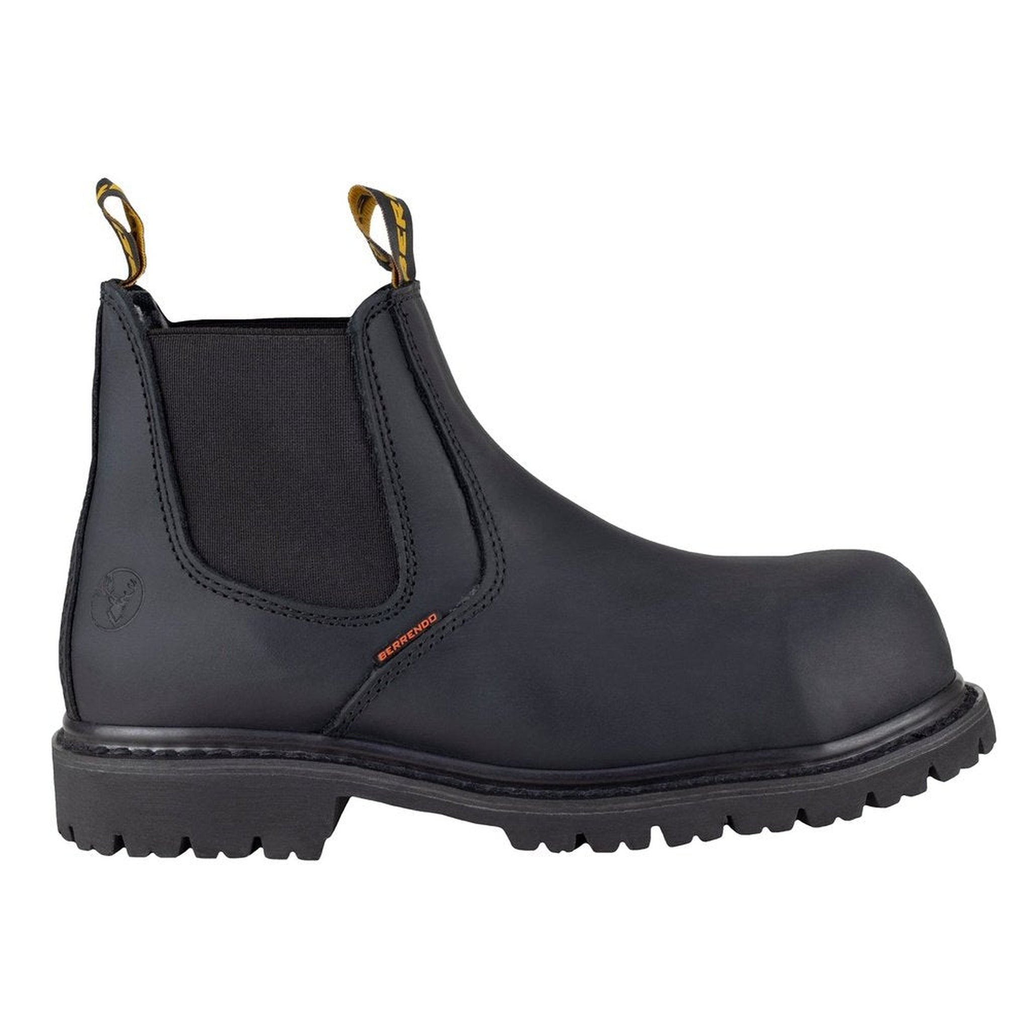 Botin Industrial Seguridad Berrendo Hombre Casco 157 Negro