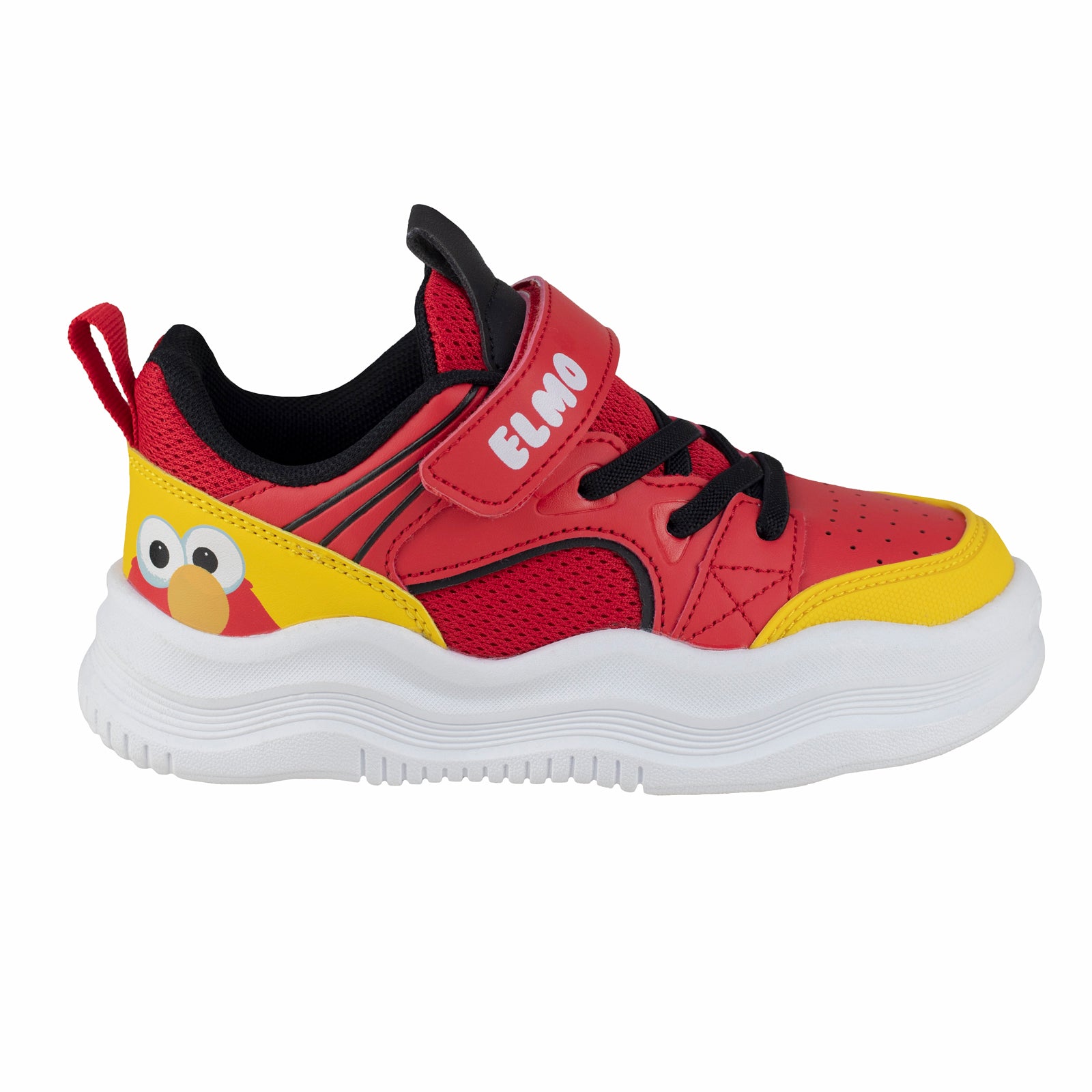 Tenis Urbano Plaza Sésamo Elmo Para Niño 27807-1B Rojo