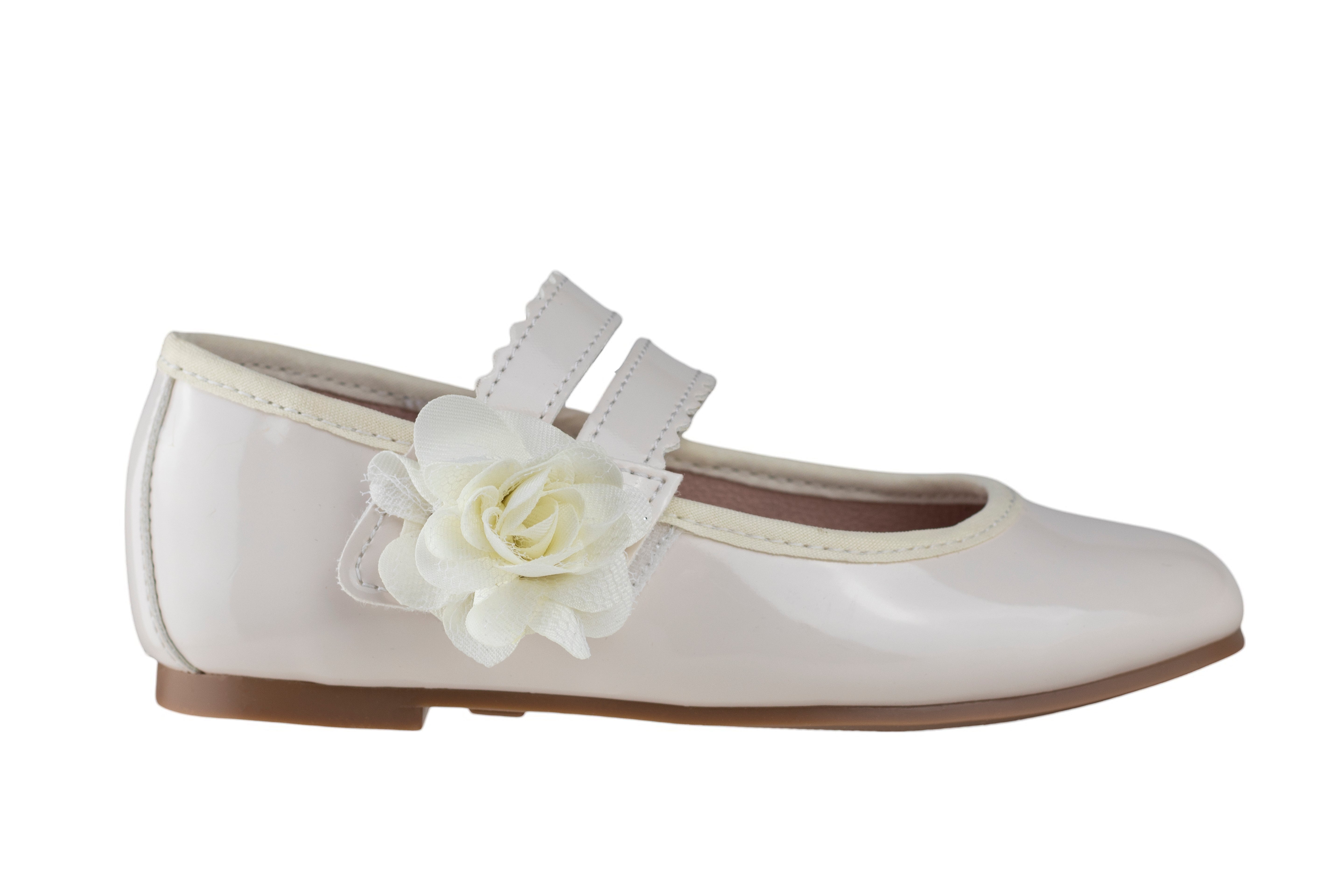 Ballerina Karsten Niña 35404-2A Charol Hueso 22-26