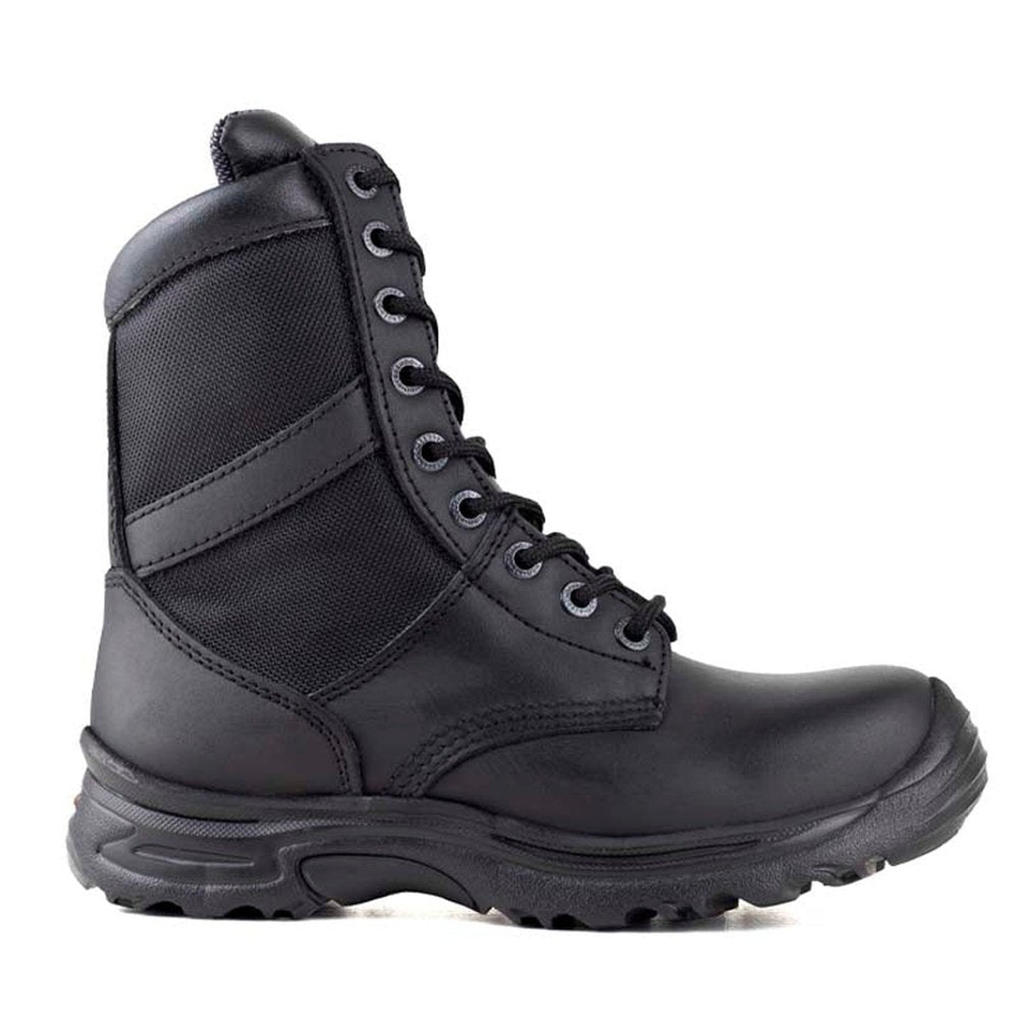 Botas Tacticas Berrendo De Seguridad 334 Negro Napa