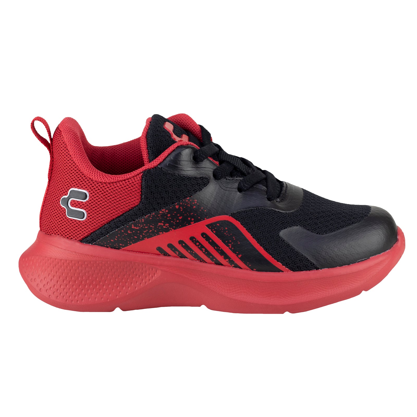 Tenis Para Niño Charly 1098522 Negro Rojo