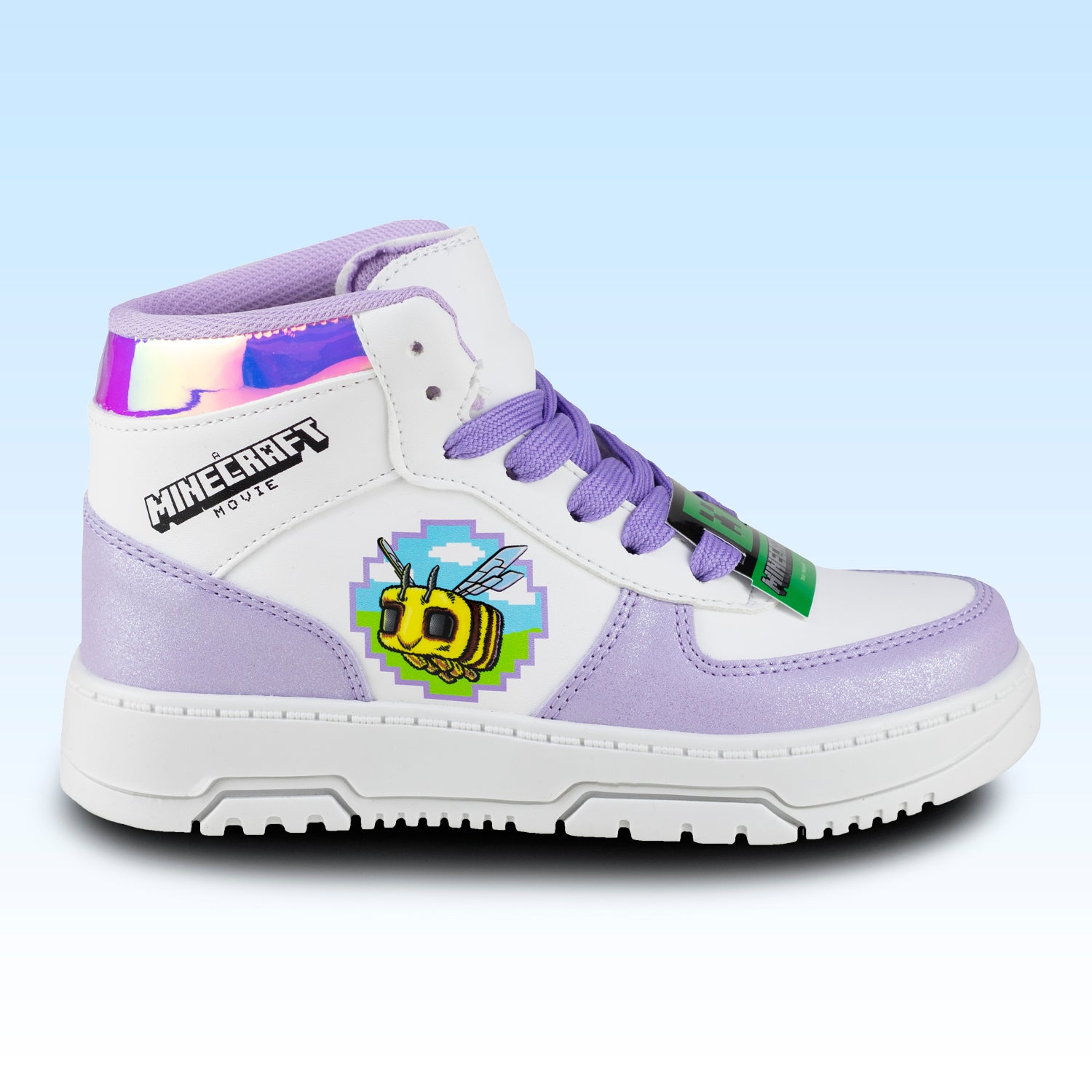 Tenis de Bota Casual Para Niña Minecraft Yuyin MI5150 Blanco