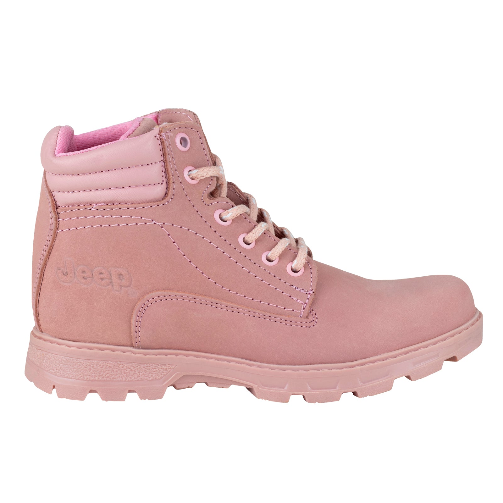 Bota Casual Dama Jeep 20200 Nobuck Rosa
