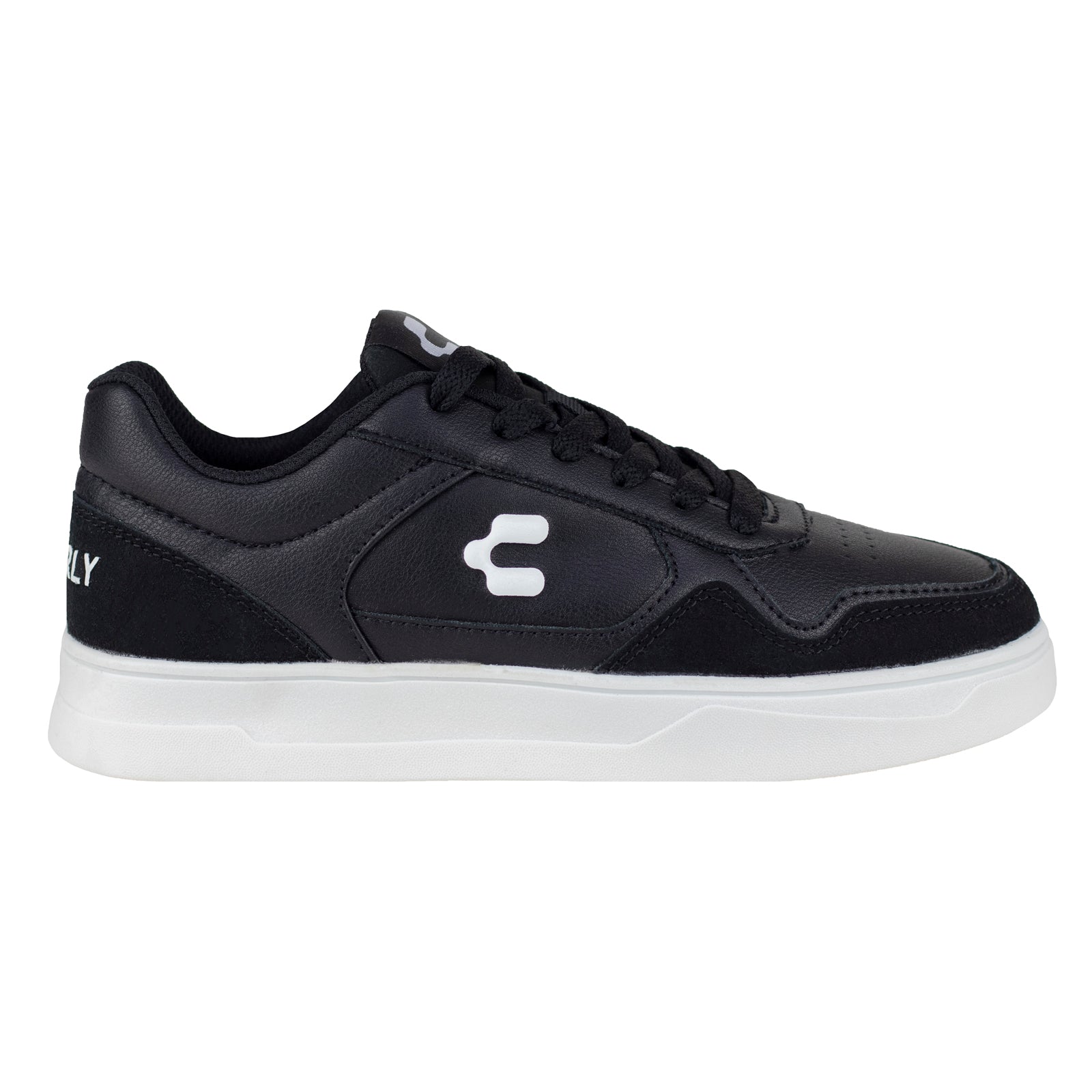 Tenis Casual Para Dama Charly 1059182 Negro Blanco