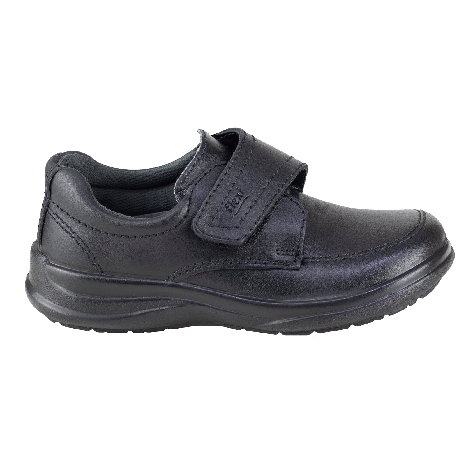 Zapato Escolar Niño Flexi Mcqueen 402112 Negro