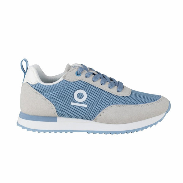 Tenis Sneakers Mujer Azul Urbano Capa De Ozono 612701 Confor