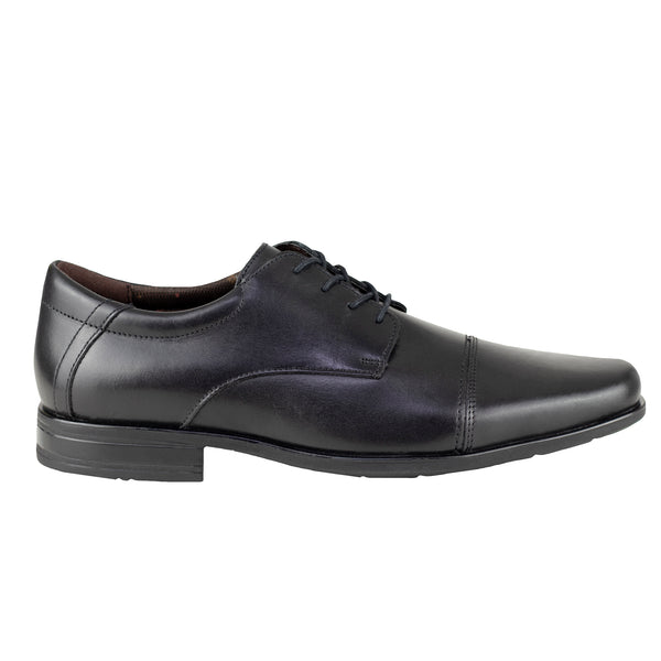 Zapatos Flexi Oxford Semi Vestir Clasico Hombre 90725 Negro