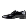 Zapato Oxford Negro Charol Hombre Gino Cherruti 4419 Vestir