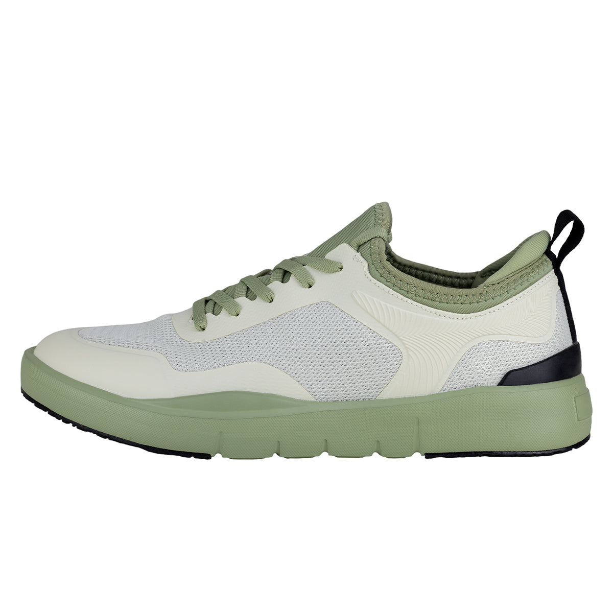 Tenis Casual Caballero Capa de Ozono 612101 Latte Verde